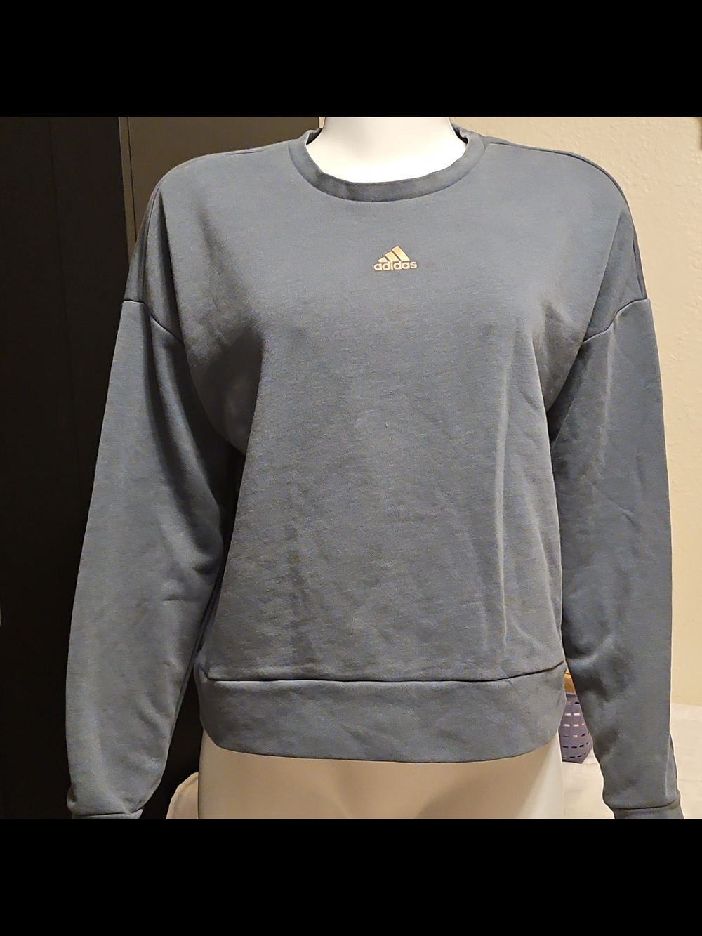 adidas Women’s Crewneck Sweatshirt - Slate Blue